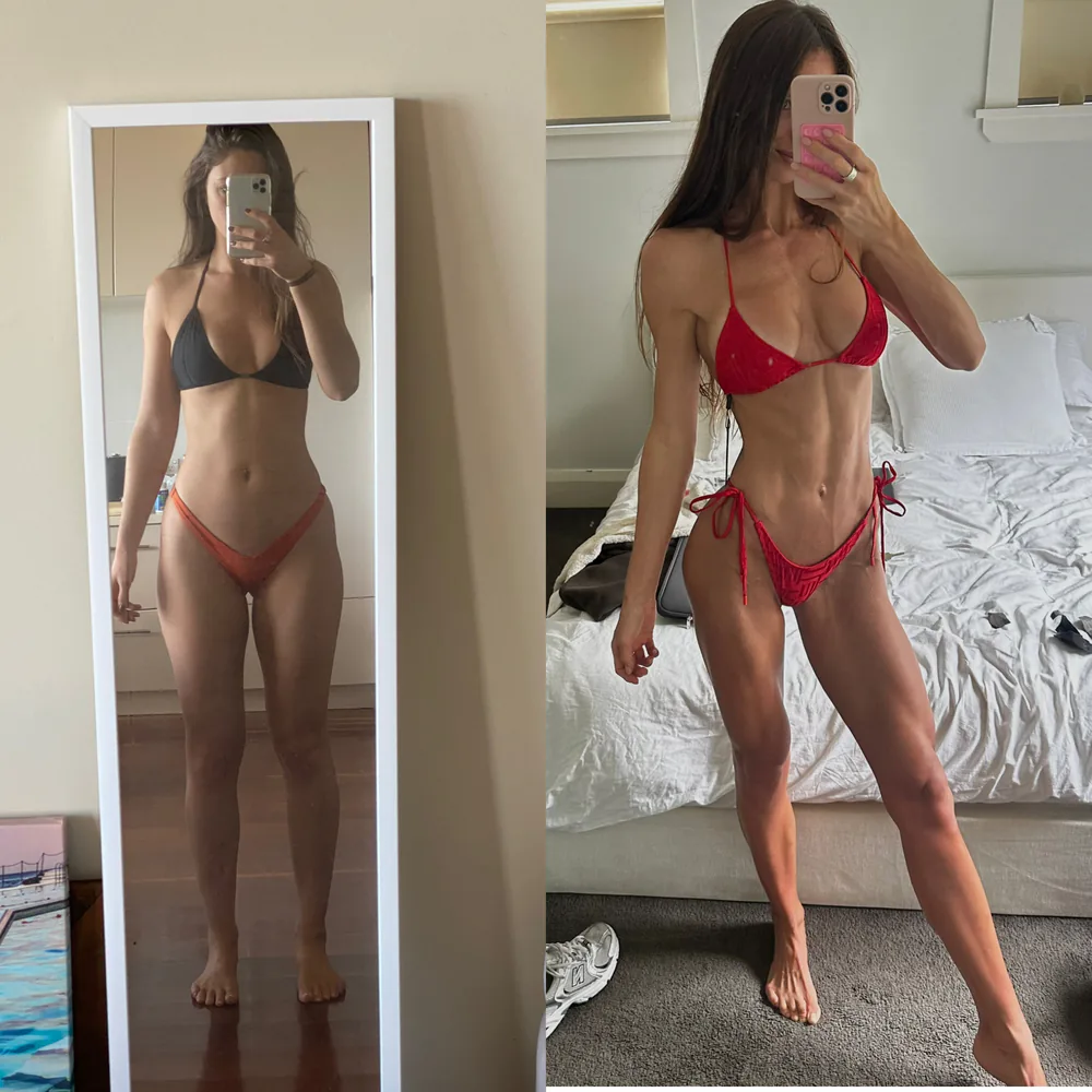 Client transformation 2, before and after